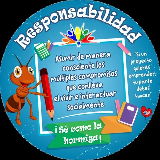 Responsabilidad: ¡sé como la hormiga!